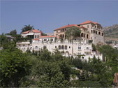 Lebanon hillside residential houses