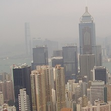Hong Kong's house prices falling